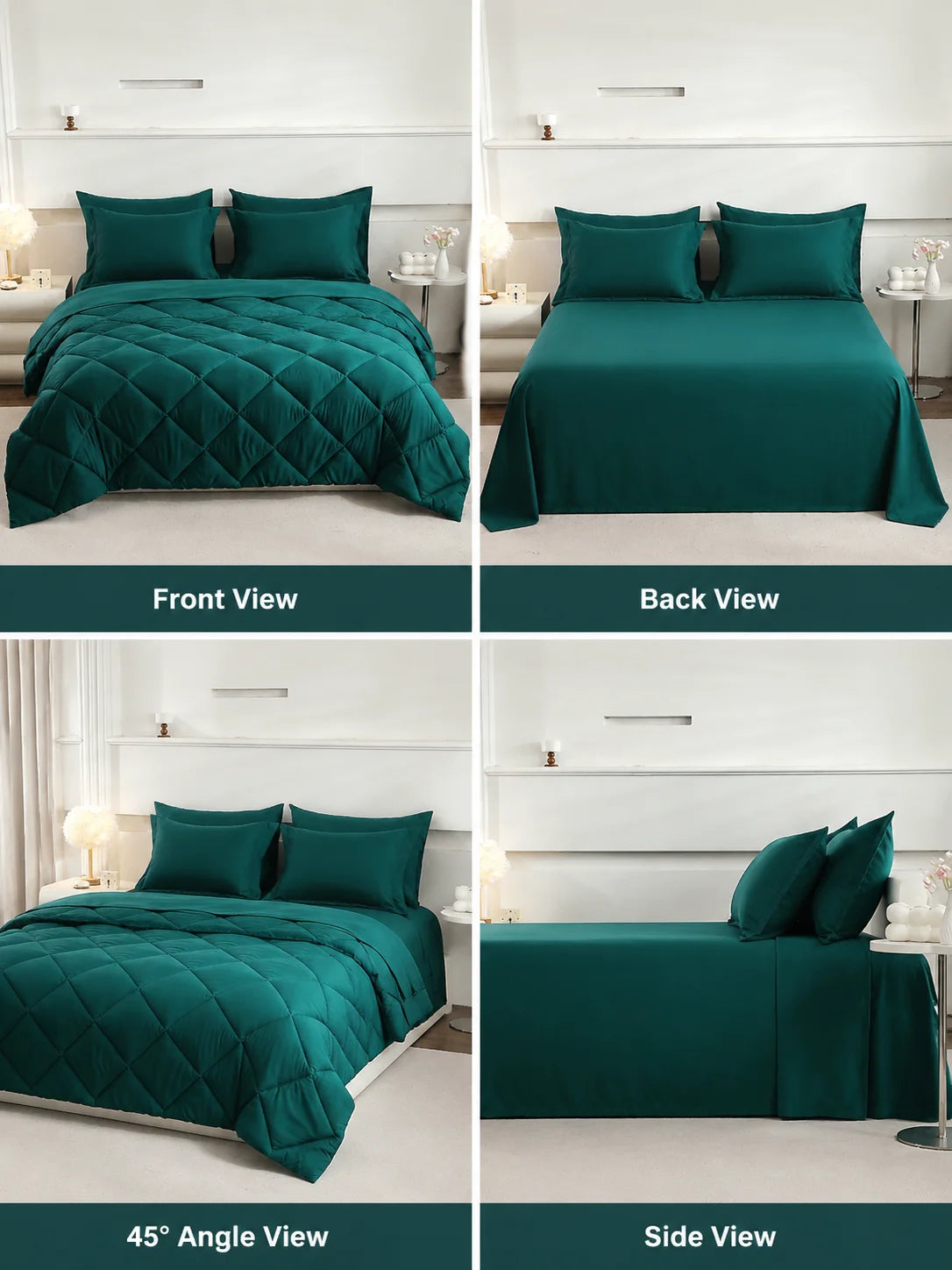5–7 Piece Luxury Comfort Bedding Set .Twin, Full, Queen & King Sizes