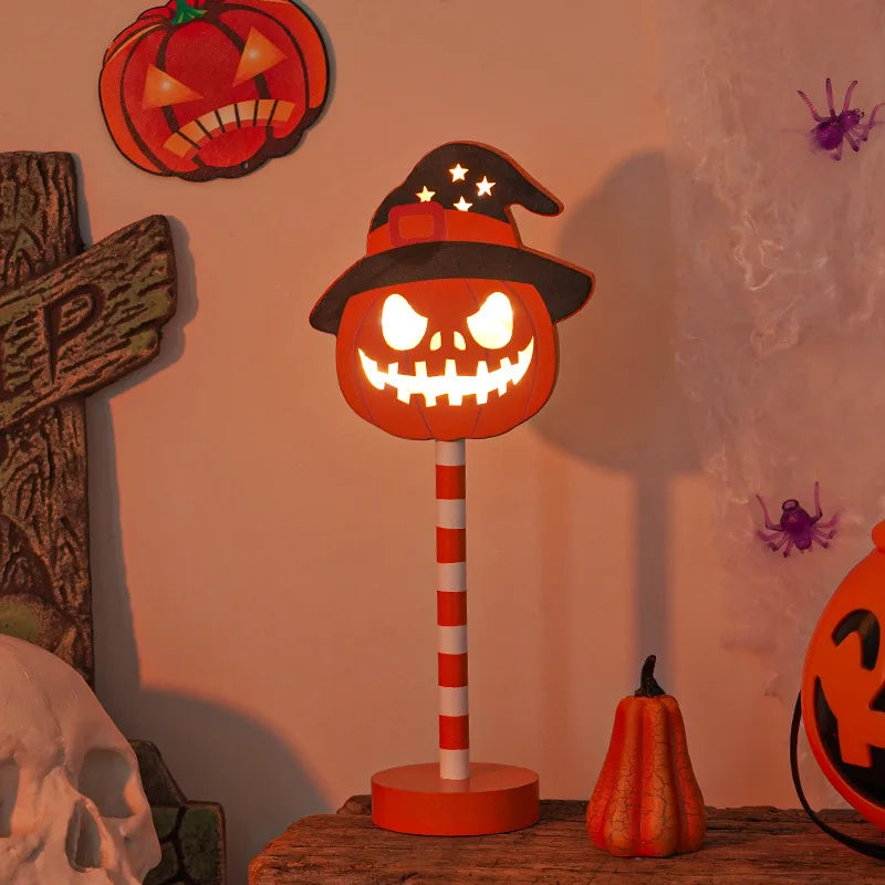 Halloween Pumpkin Hanging Lantern LED Decorative Light. Indoor & Outdoor Fall Party Décor