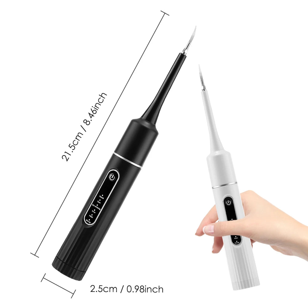 2 and 1 Electric Teeth Ultrasonic Electric Toothbrush Cleaner Dental Scaler Teeth Whitening Tartar Removal Sonic Tooth Brush
