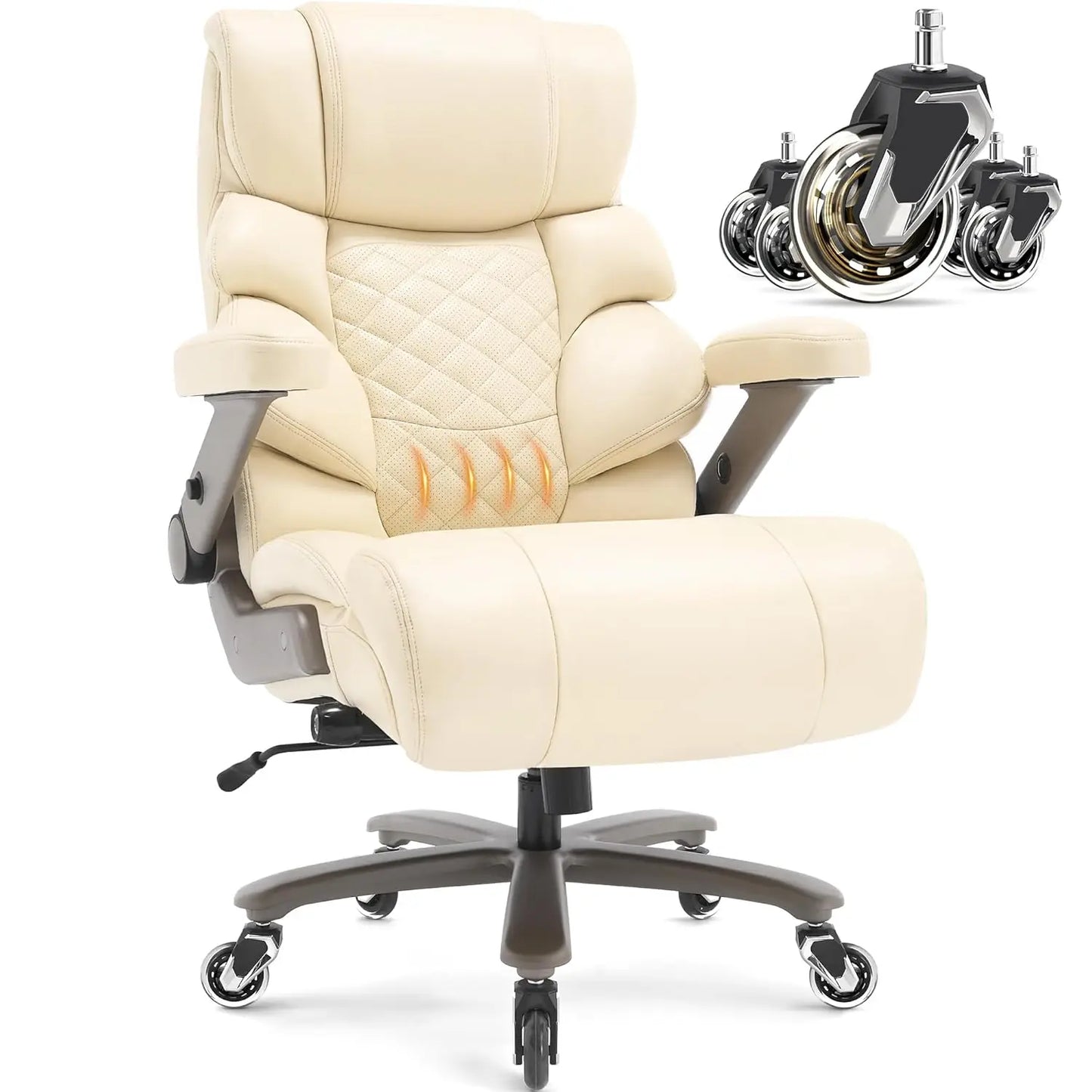 700LB Big & Tall Executive Office Chair with Adjustable Lumbar Support