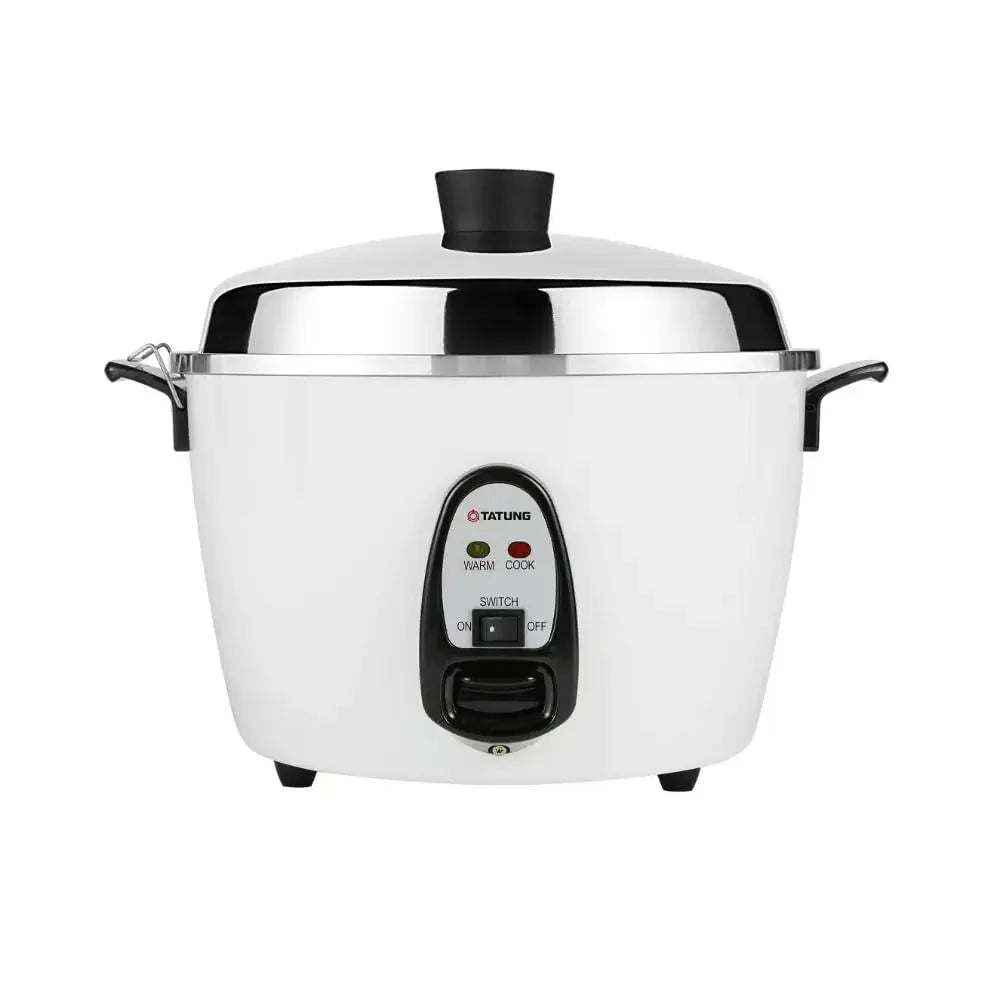 10 Cup Rice Cooker Multi-functional Electric Steamer with Warming Stainless Steel Inner Pot Double Heating Accessories Spatula