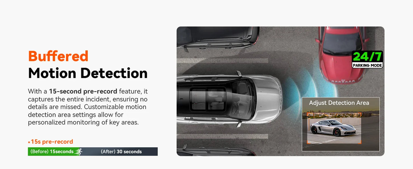 Vantrue N2X 2.7K HDR Dashcam Front and Inside 5G WiFi Dual Dash Camera with IR Night Vision STARVIS 2 Voice Control 60FPS GPS