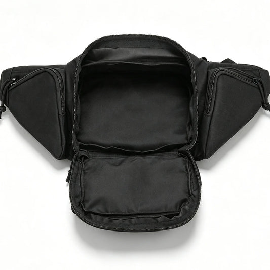 Tactical EDC Waist Pack. Multi-Pocket Utility Belt Bag for Hiking, Camping, Travel & Outdoor Adventures