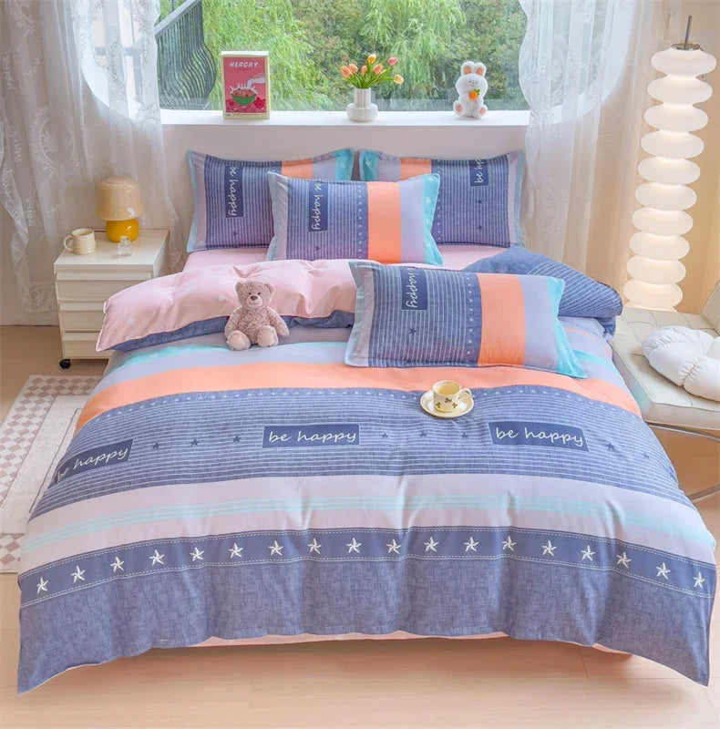 Printed Comforter & Duvet Bedding Set