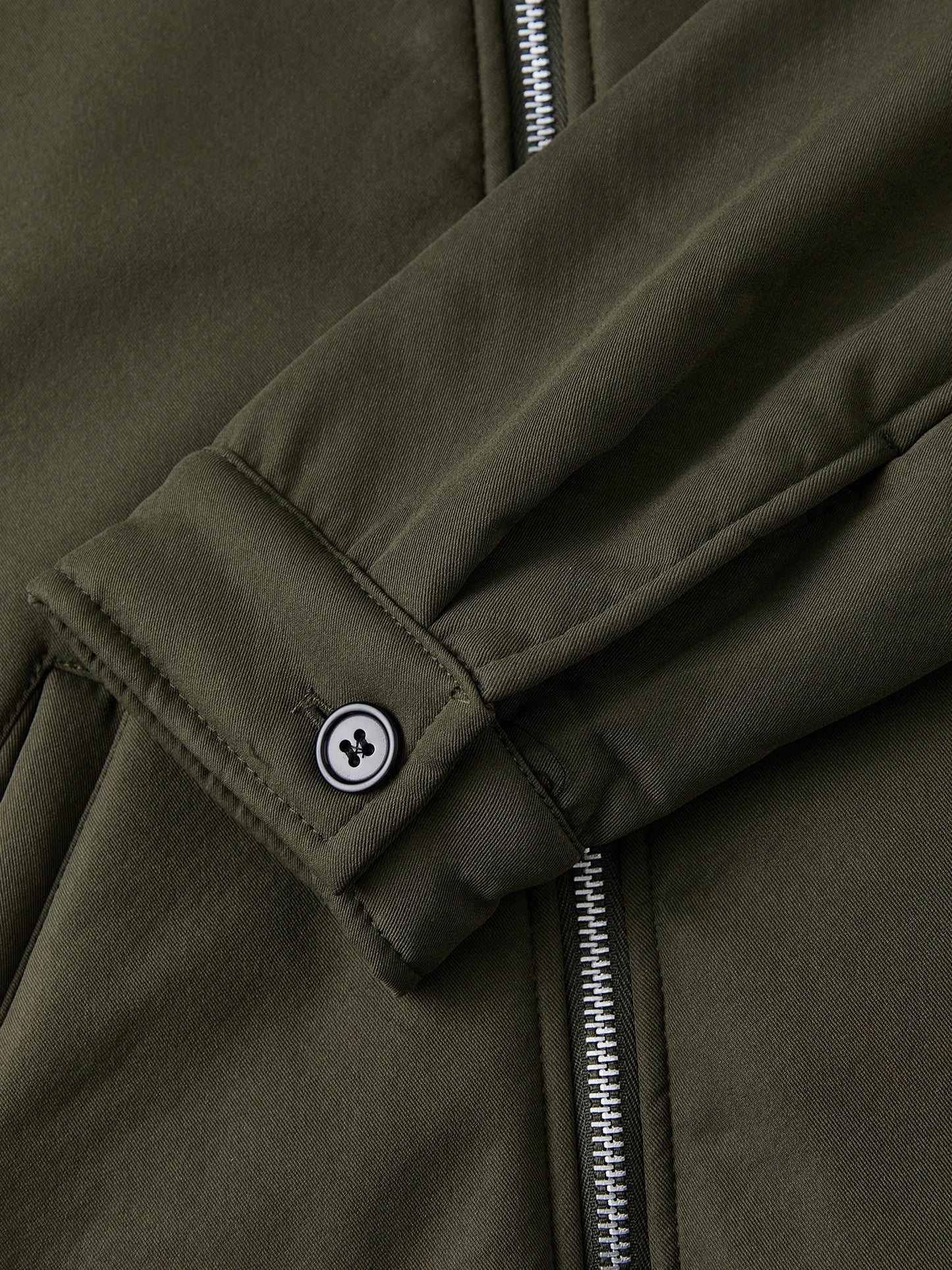 Men’s Hooded Zip-Up Jacket with Pockets