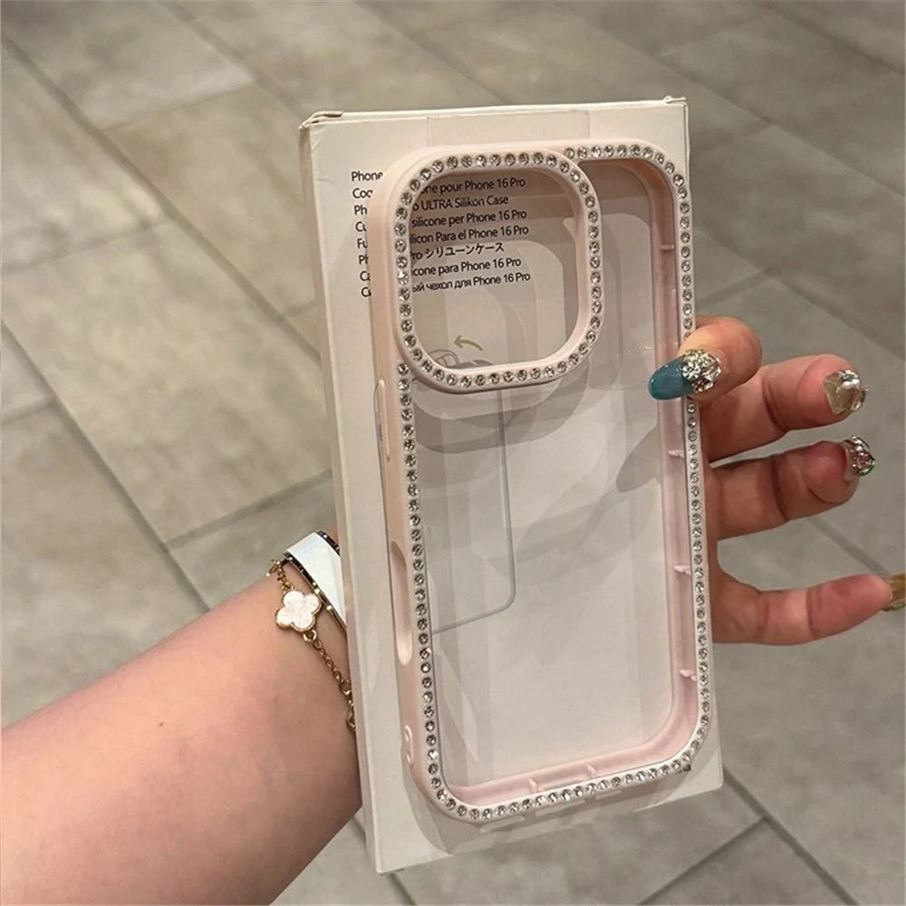 Clear Protective Phone Case with Raised Camera Guard