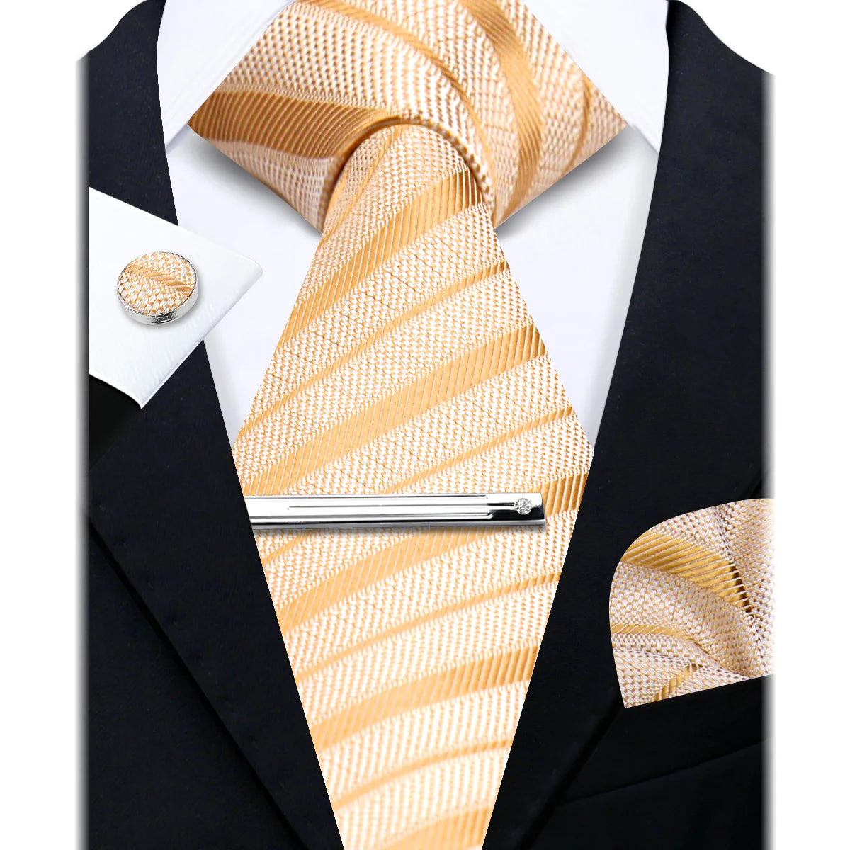 Men’s Luxury Paisley Silk Necktie.Elegant BusinessWedding & Formal Dress Tie for Men