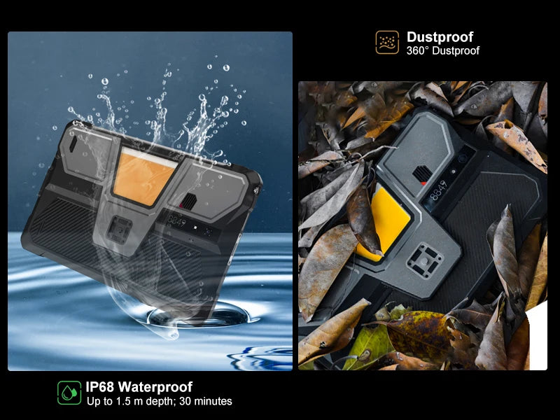 8849 TANK PAD Unihertz Rugged Tablet Projector 10.95 inch 120Hz 32GB 512GB 21000mAh 32MP+50MP 66W Phone Tablet