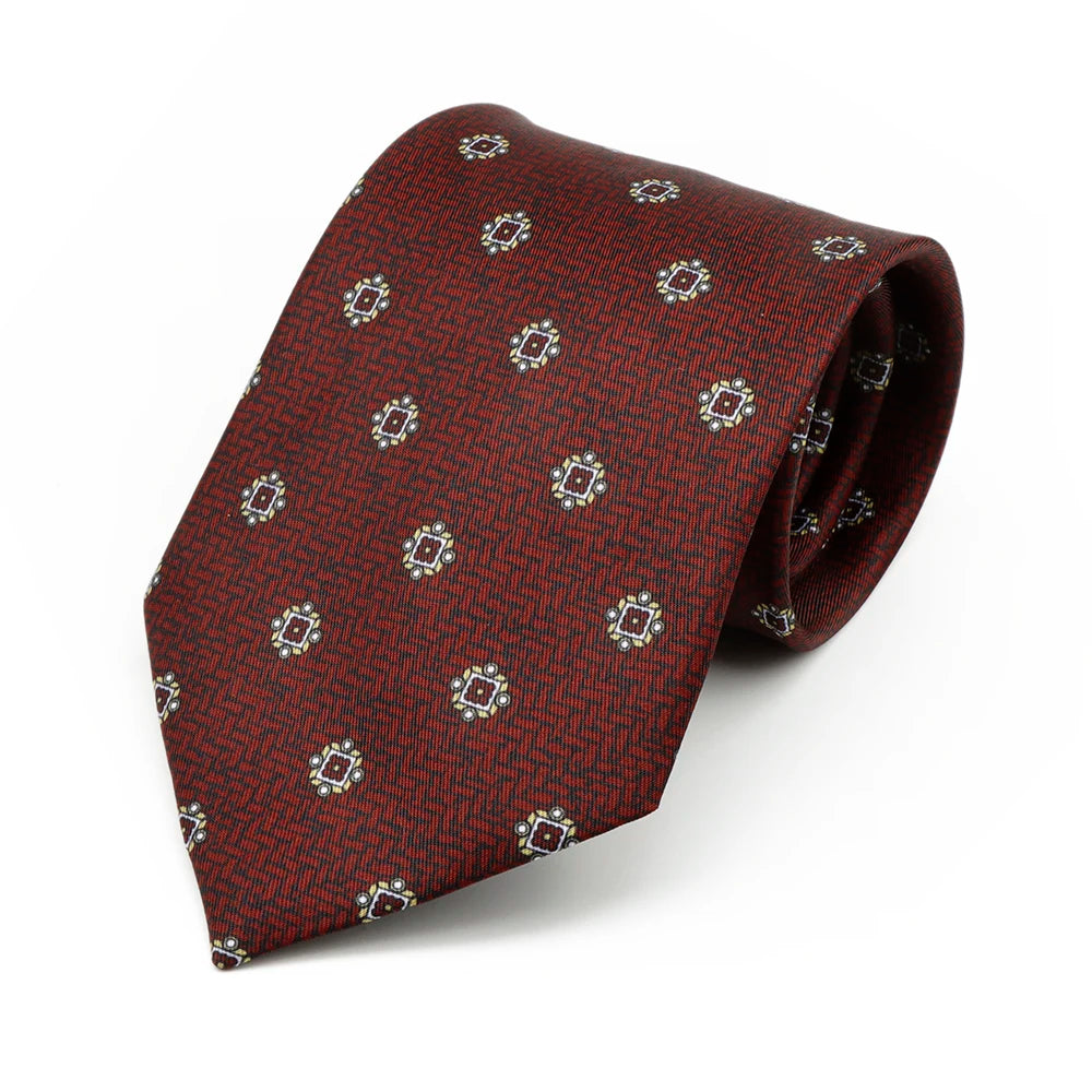 Men’s Luxury Silk Necktie .Classic Business, Wedding & Formal Dress Tie for Men