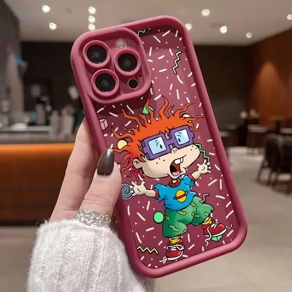 Luxury Metal Camera Lens Protection Phone Case For iPhone Samsung