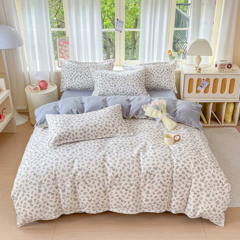 Printed Comforter & Duvet Bedding Set