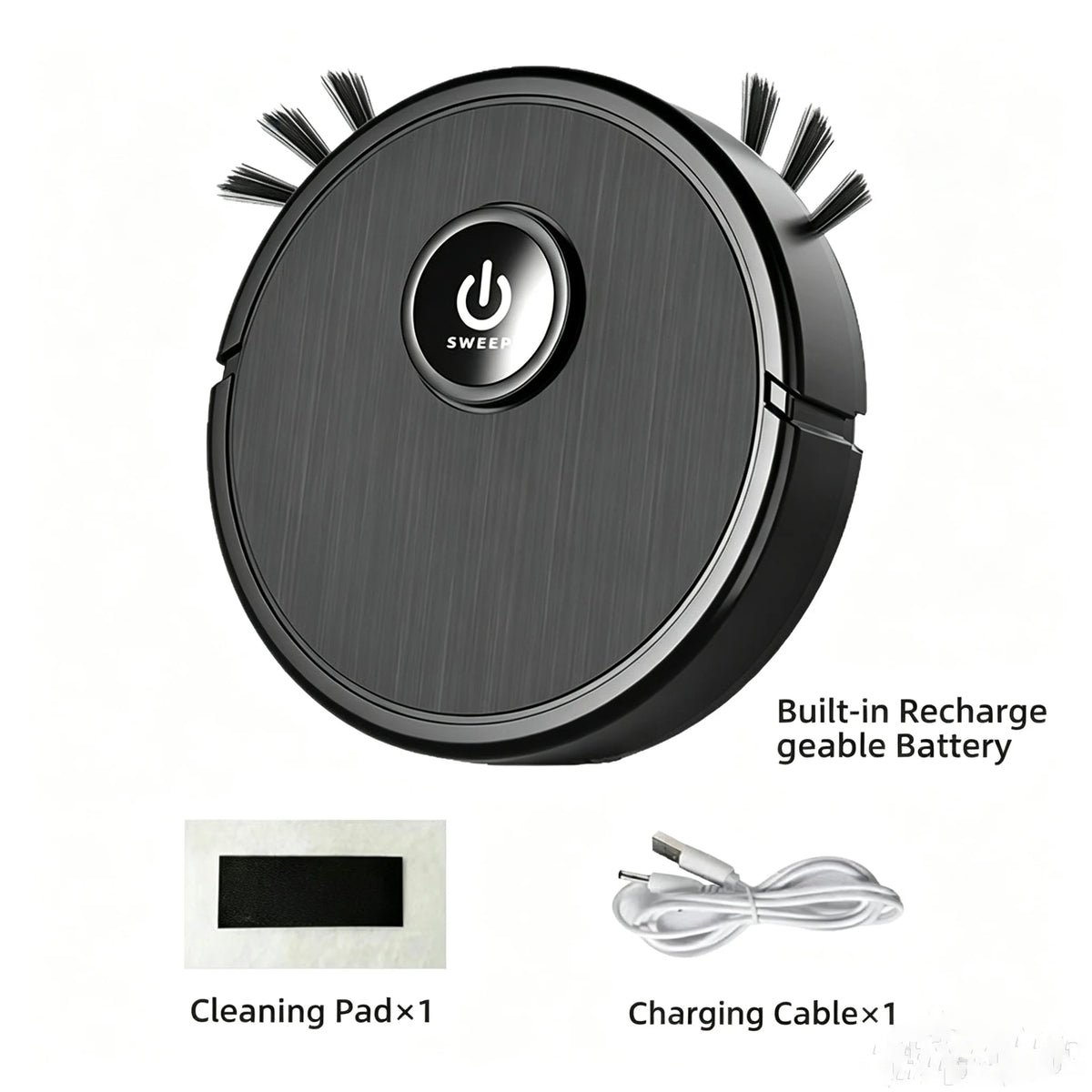 Ultra-Slim Robot Vacuum Cleaner | 4.5cm Smart Home Vacuum