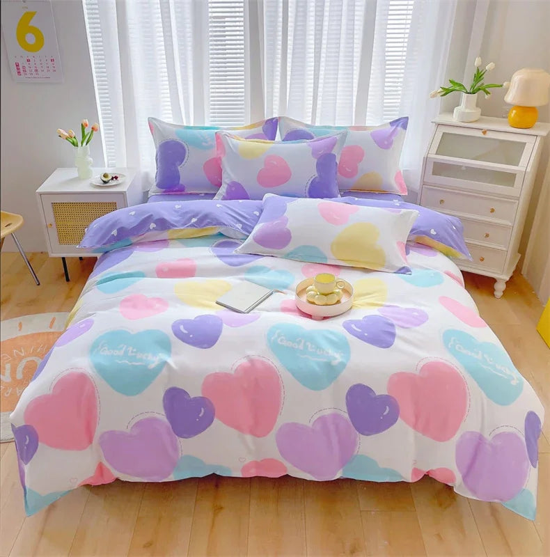 Printed Comforter & Duvet Bedding Set