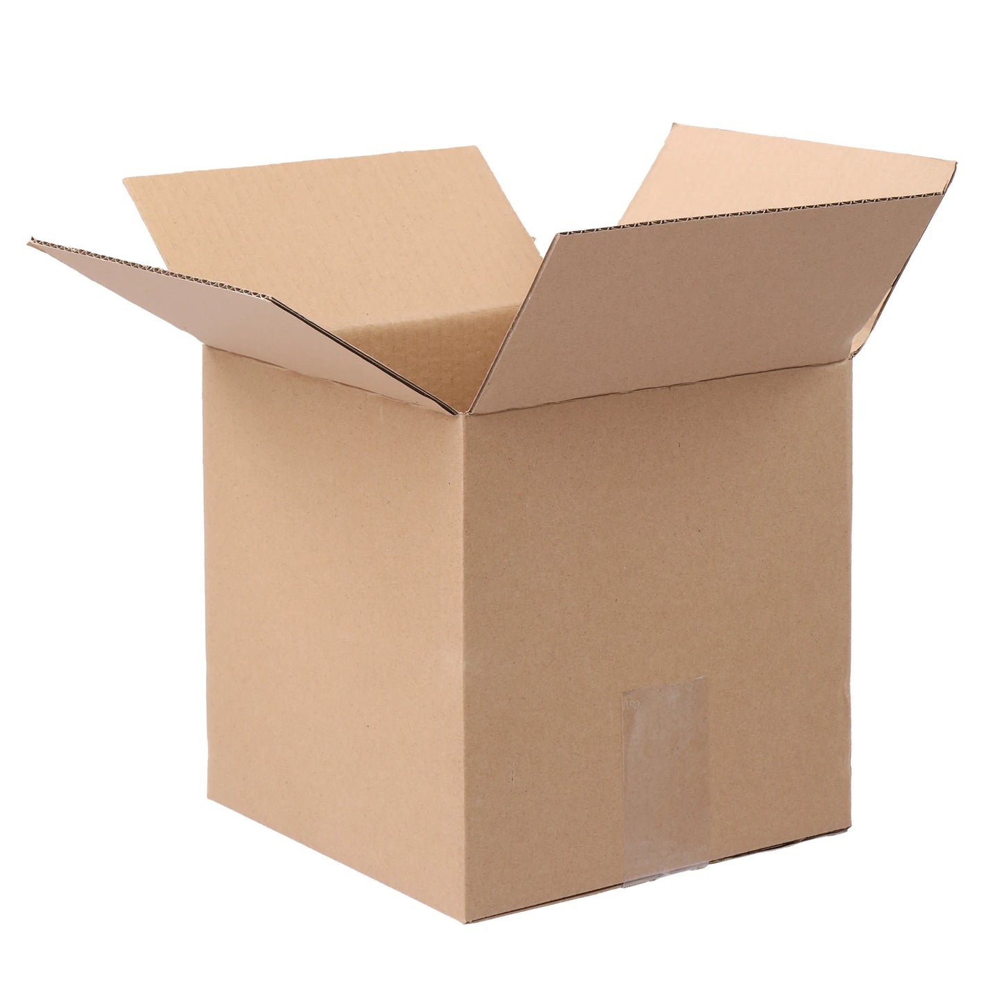 100-Pack Corrugated Paper Gift Boxes 6x6x6 in (15.2 x 15.2 x 15.2 cm). Brown Shipping & Mailing Boxes for Gifts, Packaging, Moving & Small Business