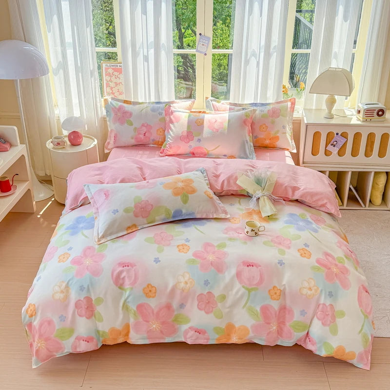 Printed Comforter & Duvet Bedding Set