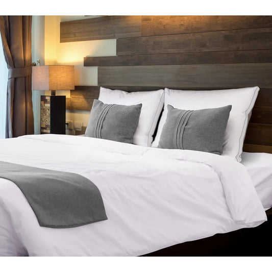 Bed Pillows for Sleeping Standard Size (White),Set of 2,Cooling Hotel Quality,Gusseted Pillow for Back, Stomach or Side Sleepers