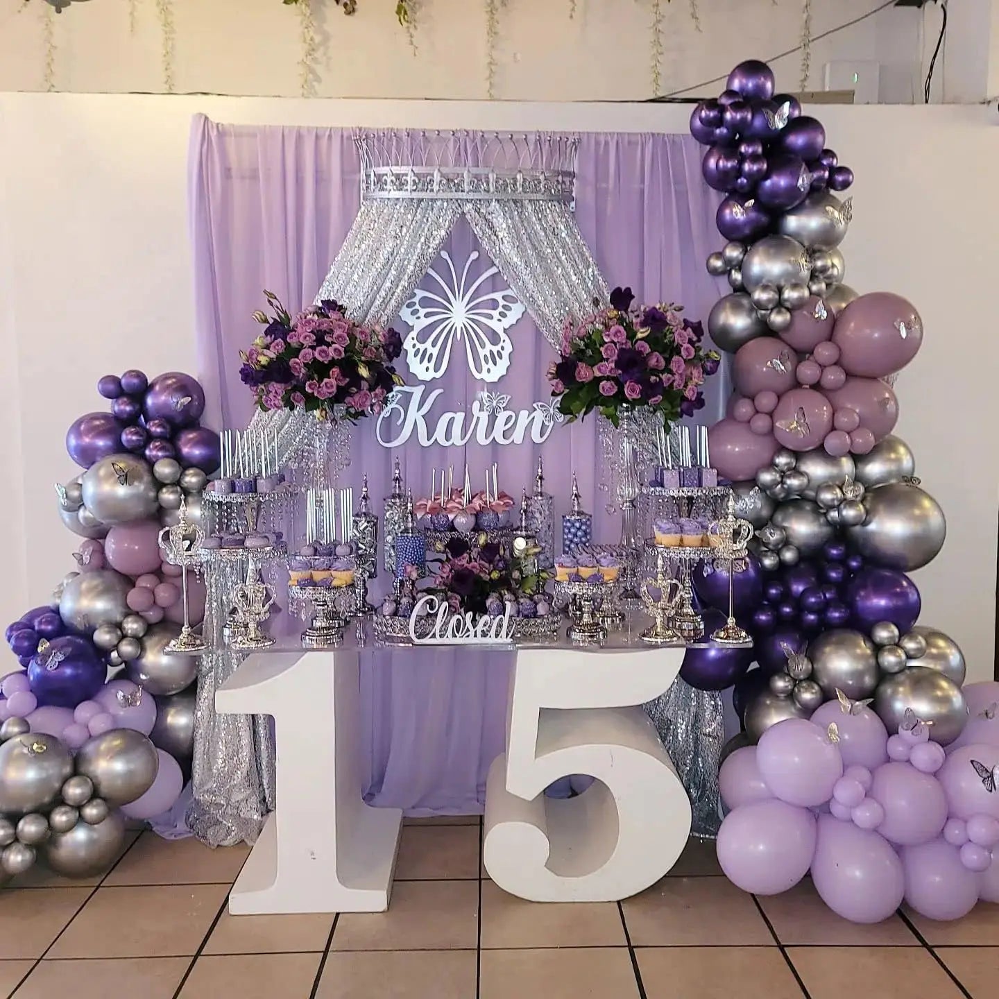 Chiffon Backdrop Curtain 5ftx10ft Light Purple Voile Sheer Curtains 4 Panels Romantic Wedding Party Decor Polyester Chiffon Fabr