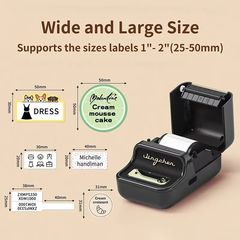 Niimbot B21 Portable Thermal Label Printer for Home Office & Small Business