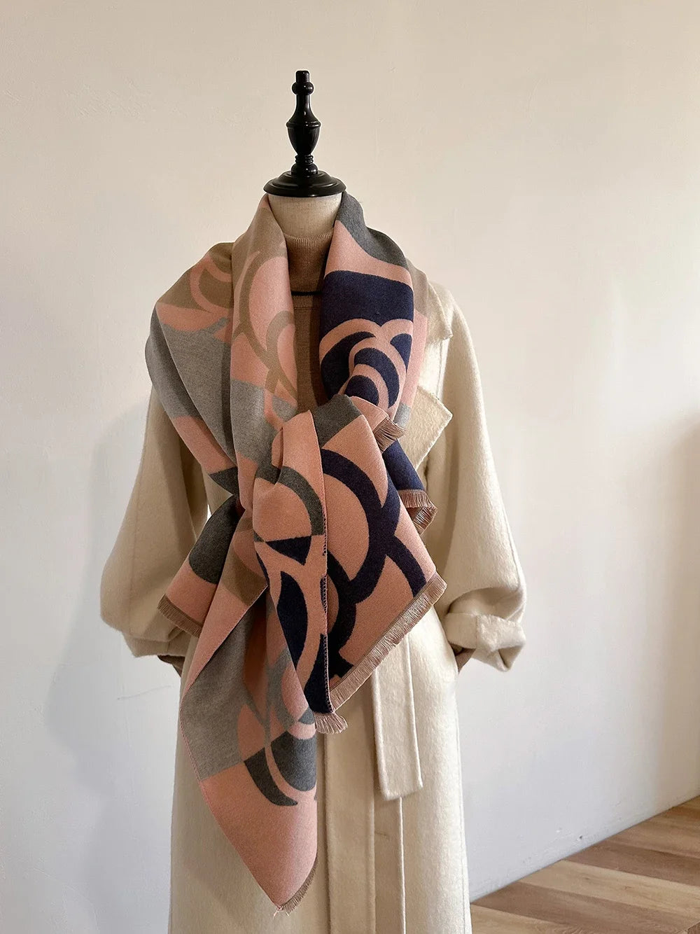 Luxury Winter Cashmere Scarf