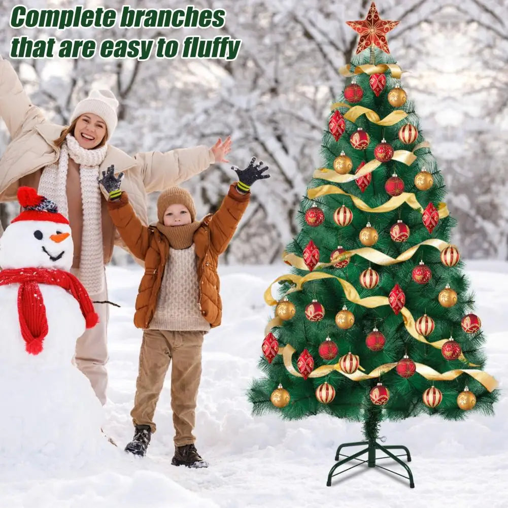 7FT Simulated Pine Needle Artificial Christmas Tree .Full Shape Holiday Tree for Indoor & Seasonal Décor