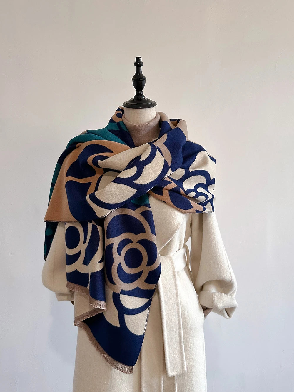 Luxury Winter Cashmere Scarf