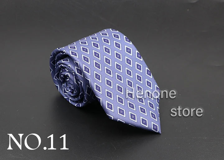 Luxury Floral & Paisley Men’s Silk Necktie .Wedding & Business Tie
