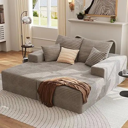 Oversized Double Chaise Lounges Indoor - 74.8" Upholstered Boneless Cloud Stupendous Oversized Chaise Lounge Couch Luxury Sofa B