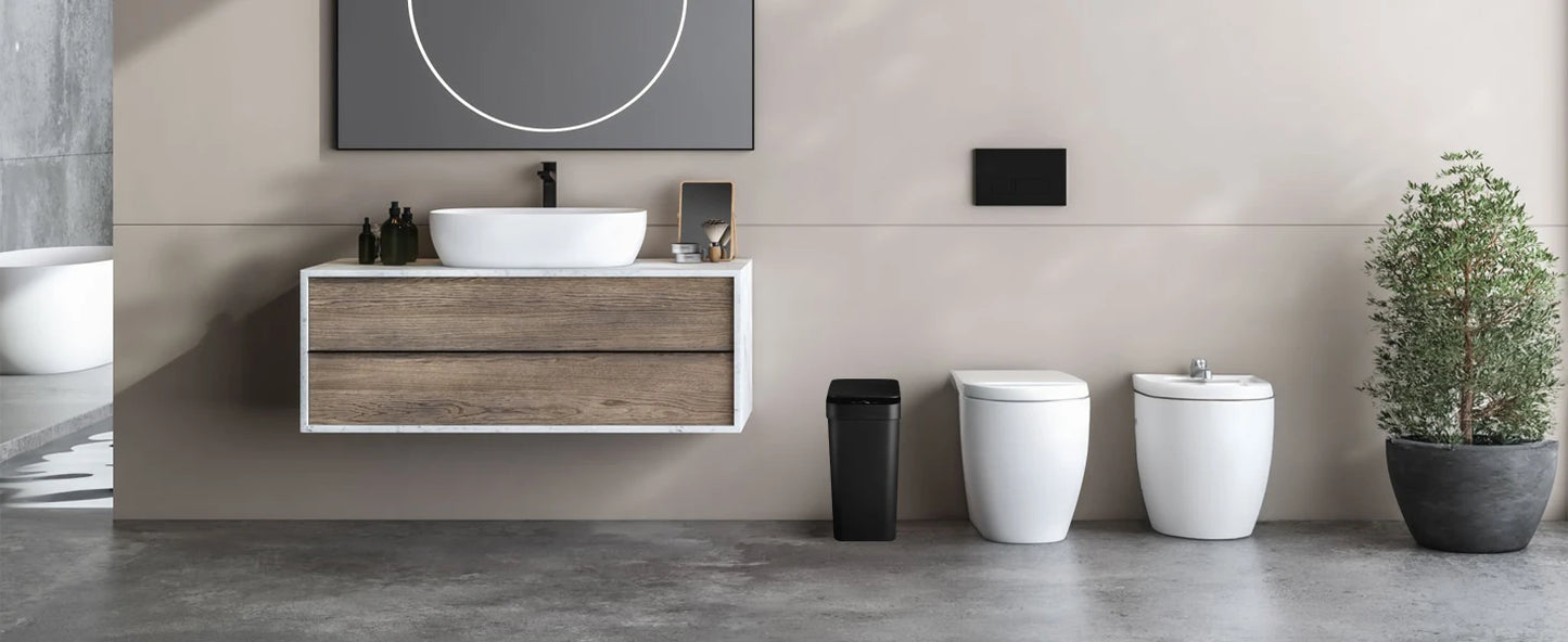 2 Pack Touchless Smart Trash Cans