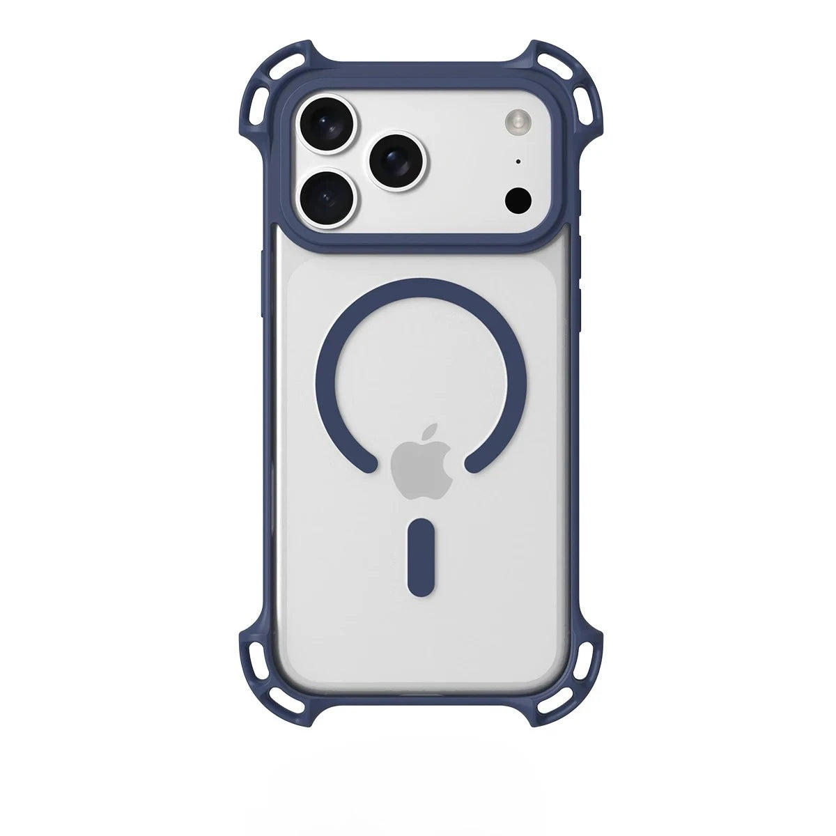Clear Magnetic Protective Phone Case with Reinforced Corners