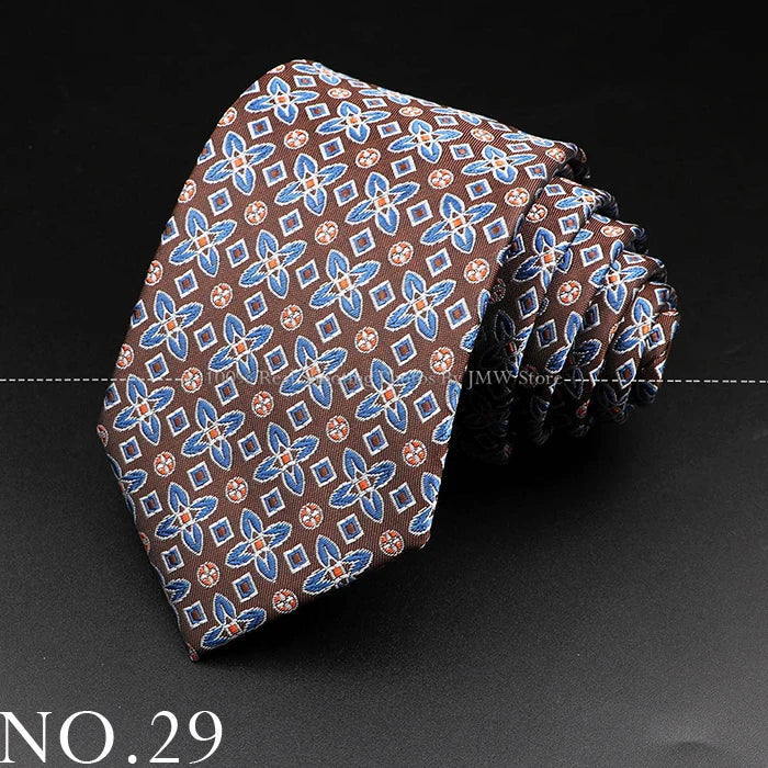 Luxury Paisley Men’s Business Necktie . Wedding & Formal Tie