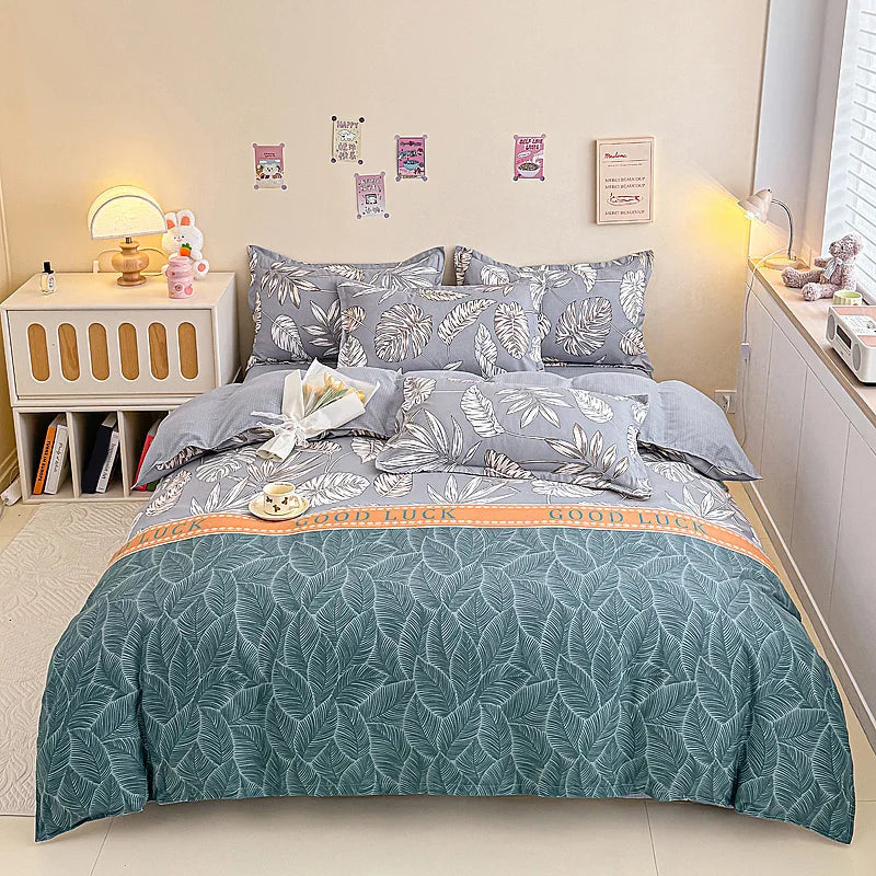 Printed Comforter & Duvet Bedding Set