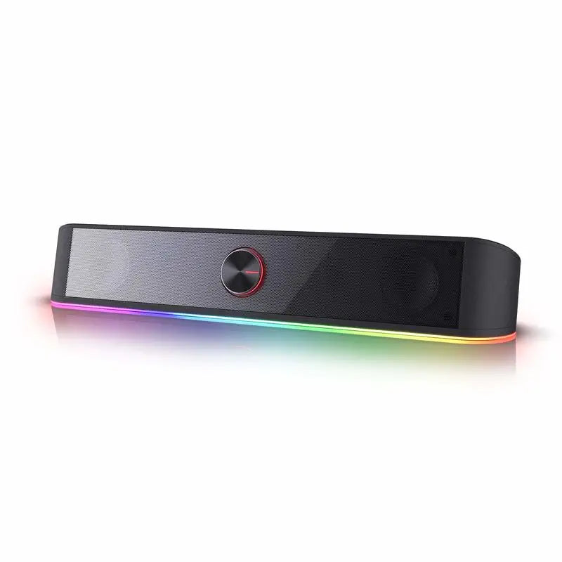 Redragon GS560 Adiemus RGB USB Desktop Soundbar . Stereo Gaming Speaker for PC and Laptop