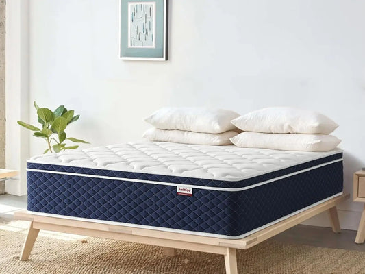 Full Size Mattress 14 Inch Medium Firm Targeted for Side Back Sleepers 4 Layer Gel Memory Foam Hybrid Mattress Cooling Top for P