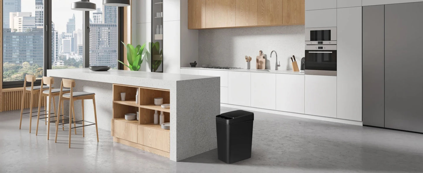 2 Pack Touchless Smart Trash Cans