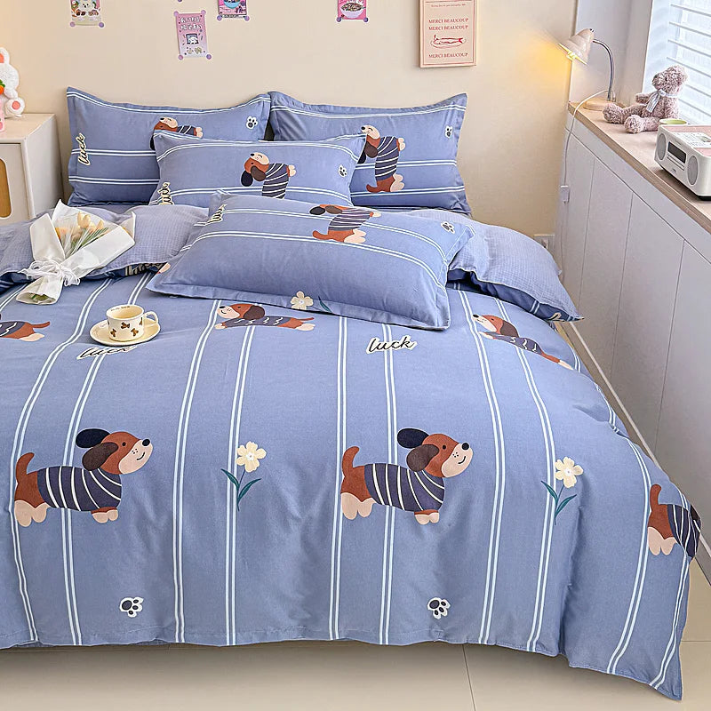 Printed Comforter & Duvet Bedding Set