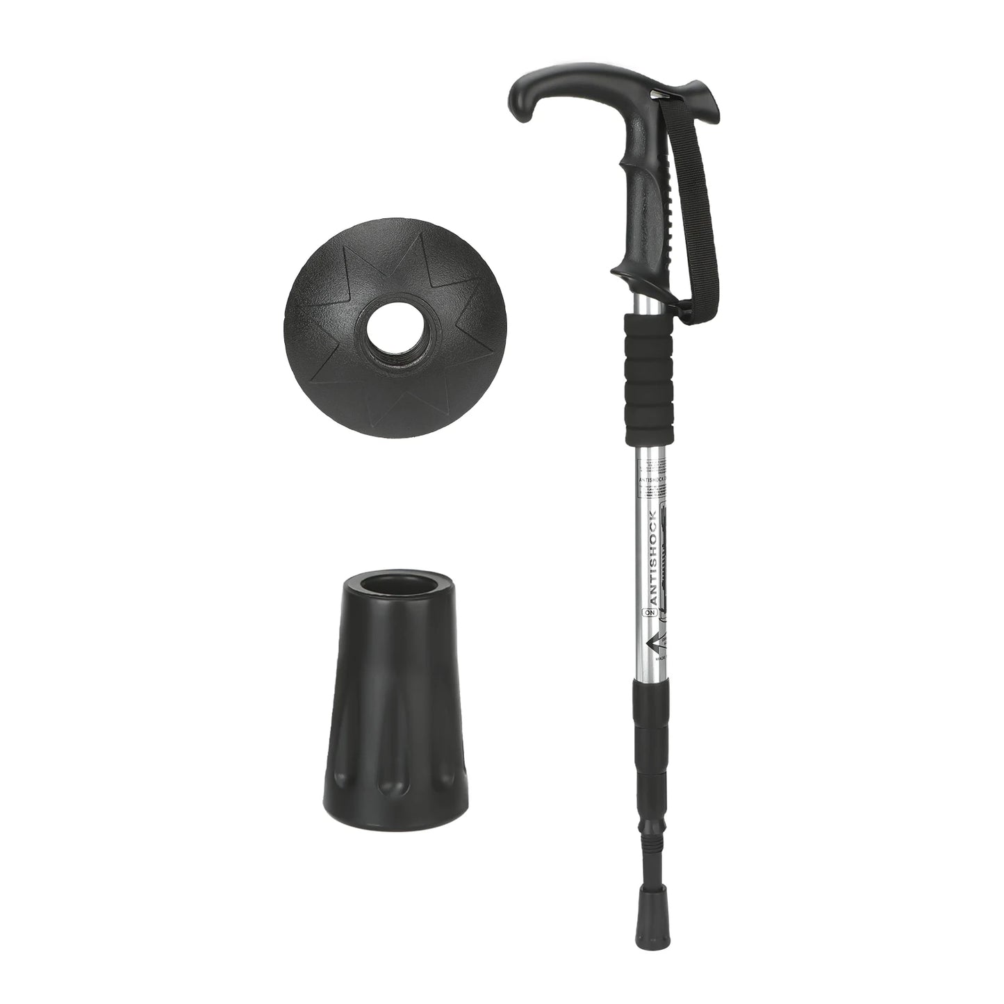 Adjustable Hiking Walking Stick – Lightweight Telescopic Trekking Pole for Hiking, Walking & Outdoor Adventures