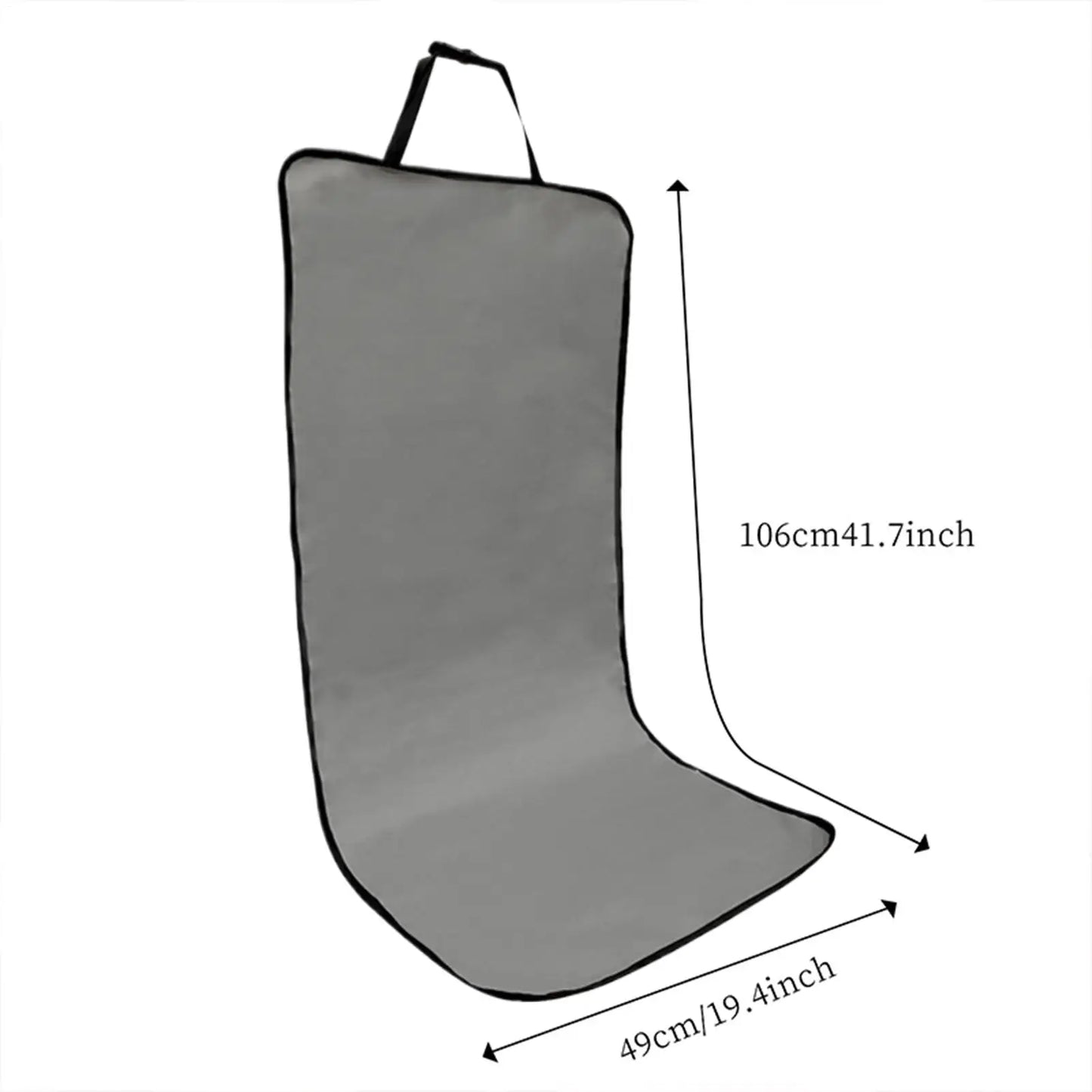 Seat Cover For Dogs Waterproof Car Pet Front Seat Cover Non-Slip Pad Easy-to-Clean Animals Chair Cushion For Sedan Truck Travel