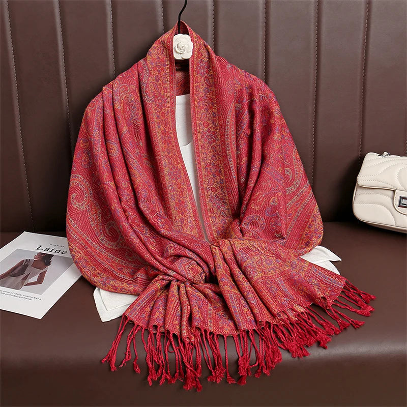 Paisley Pashmina Shawl
