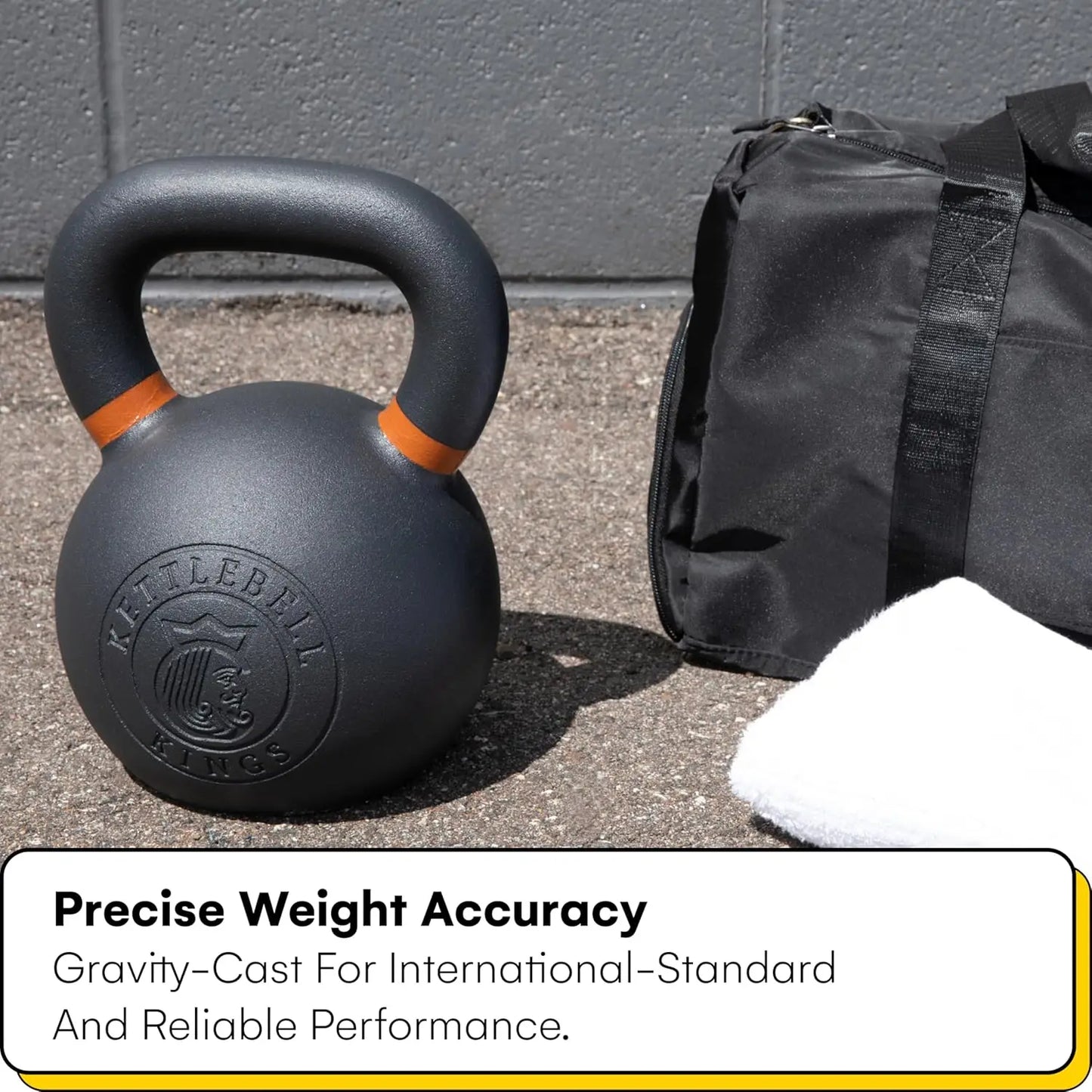 Powder Coated Kettlebell Weights 55/60/80 LB | Workout Gym Equipment & Strength training sets for Women & Men