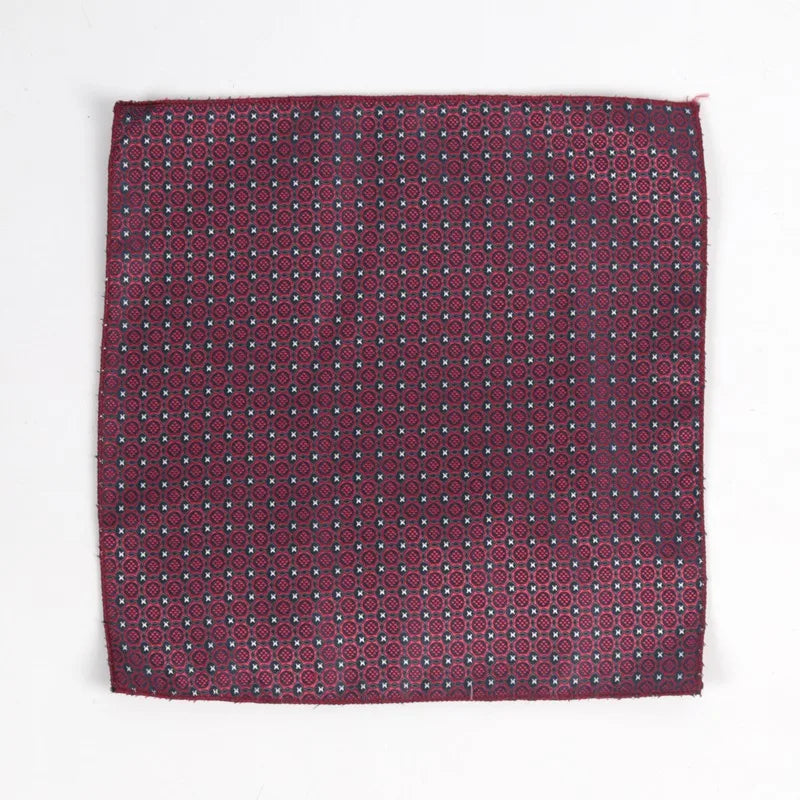 Luxury Men’s Burgundy Tie Set with Pocket Square, Bow Tie & Cufflinks | Wedding & Business Gift Set