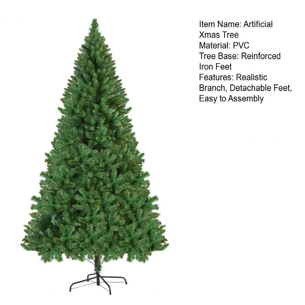 5FT Artificial Christmas Tree with Iron Base Christmas Holiday Pencil Tree with Thick Branch Tips Winter Party Christmas Decor