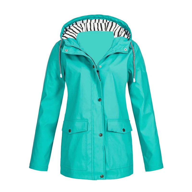 Fashion Autumn Winter Fleece Jacket Women Hooded Coat