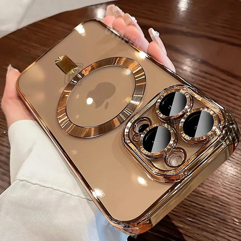 Desert Gold Magnetic Luxury Phone Case
