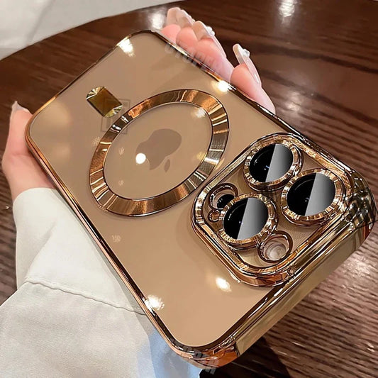 Desert Gold Magnetic Luxury Phone Case