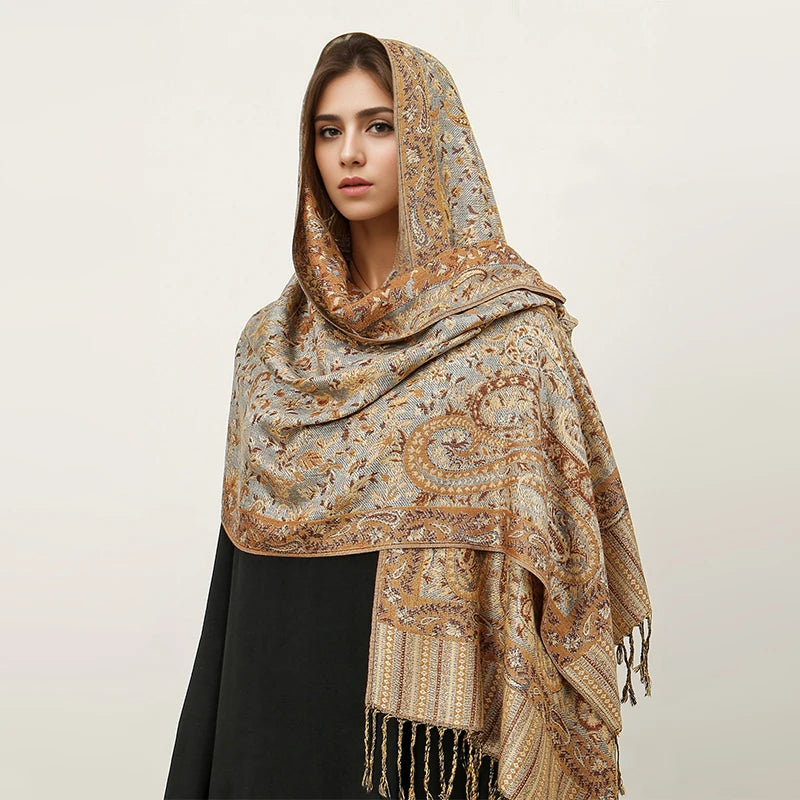 Luxury Cashmere Winter Scarf Shawl