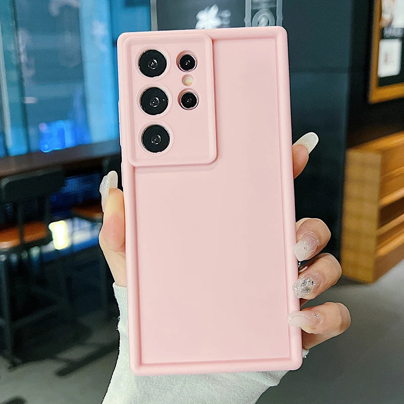 Soft TPU Shockproof Phone Case for Samsung Galaxy