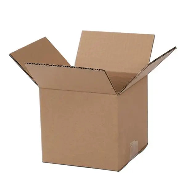 100-Pack Corrugated Paper Gift Boxes 6x6x6 in (15.2 x 15.2 x 15.2 cm) – Brown Shipping & Mailing Boxes for Gifts, Packaging, Moving & Small Business