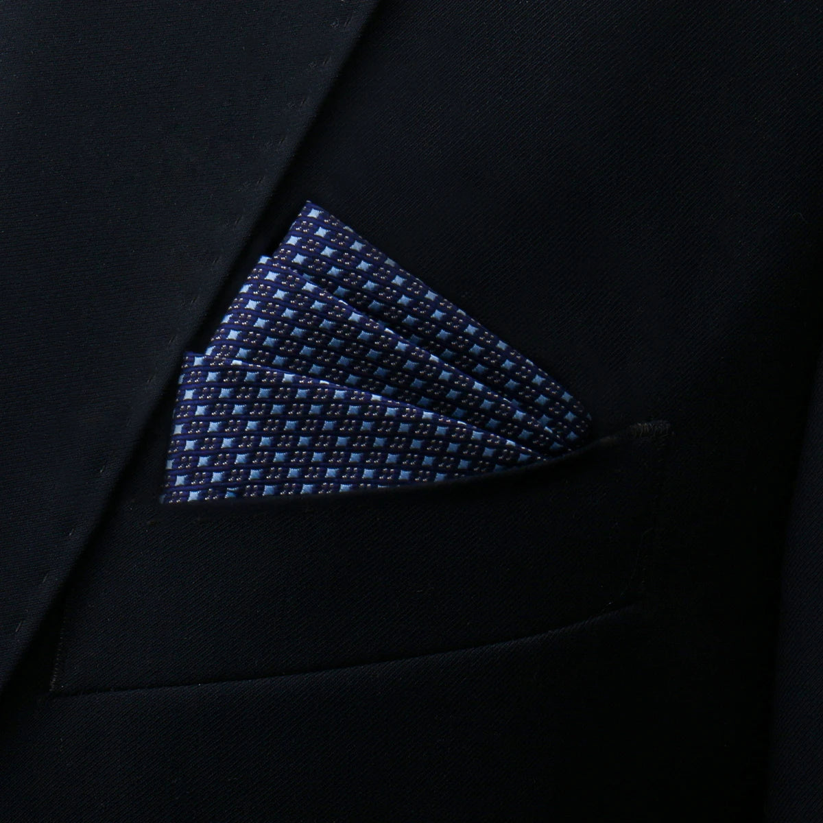Luxury Men’s Pocket Square Handkerchief. Formal Suit Accessory