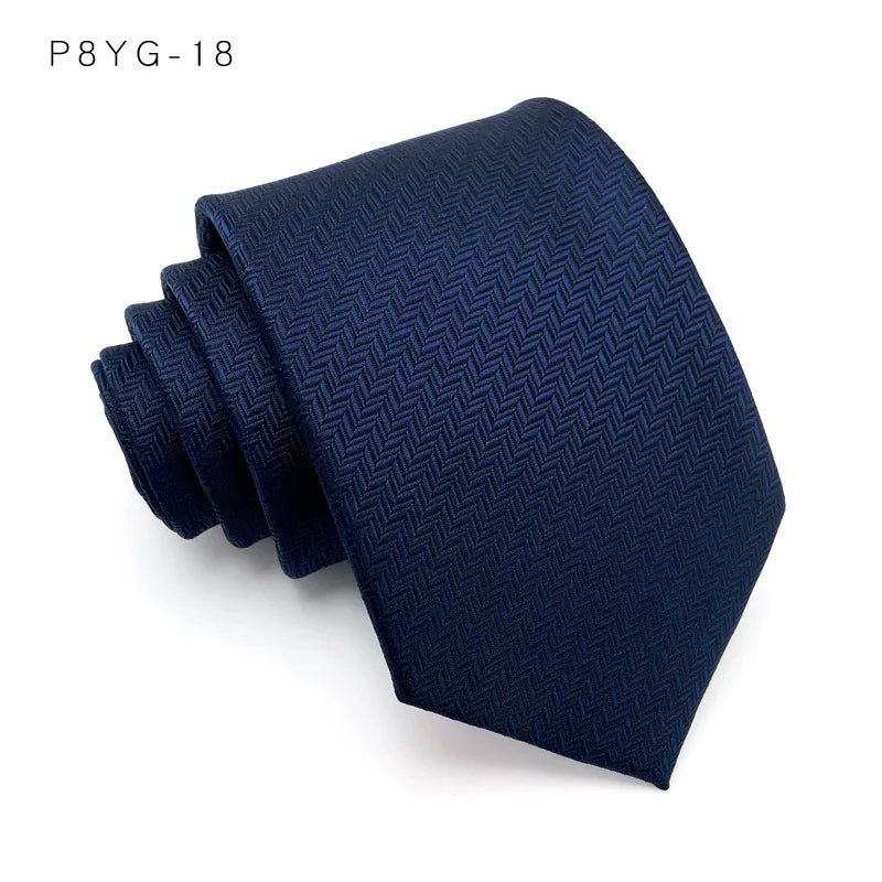 Luxury Men’s Silk Business Tie Collection