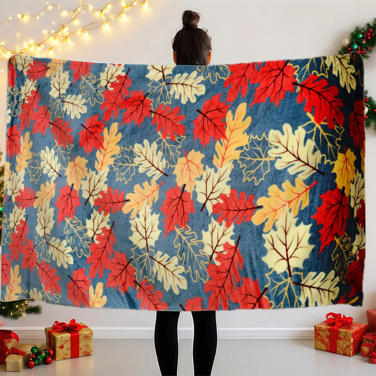 Cozy Checkered Plush Throw Blanket . Soft Warm Flannel Blanket for Couch, Bed & Home Decor